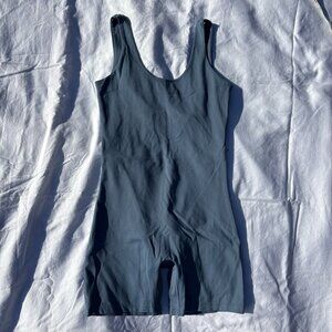 girlfriend collective bike unitard in monarch